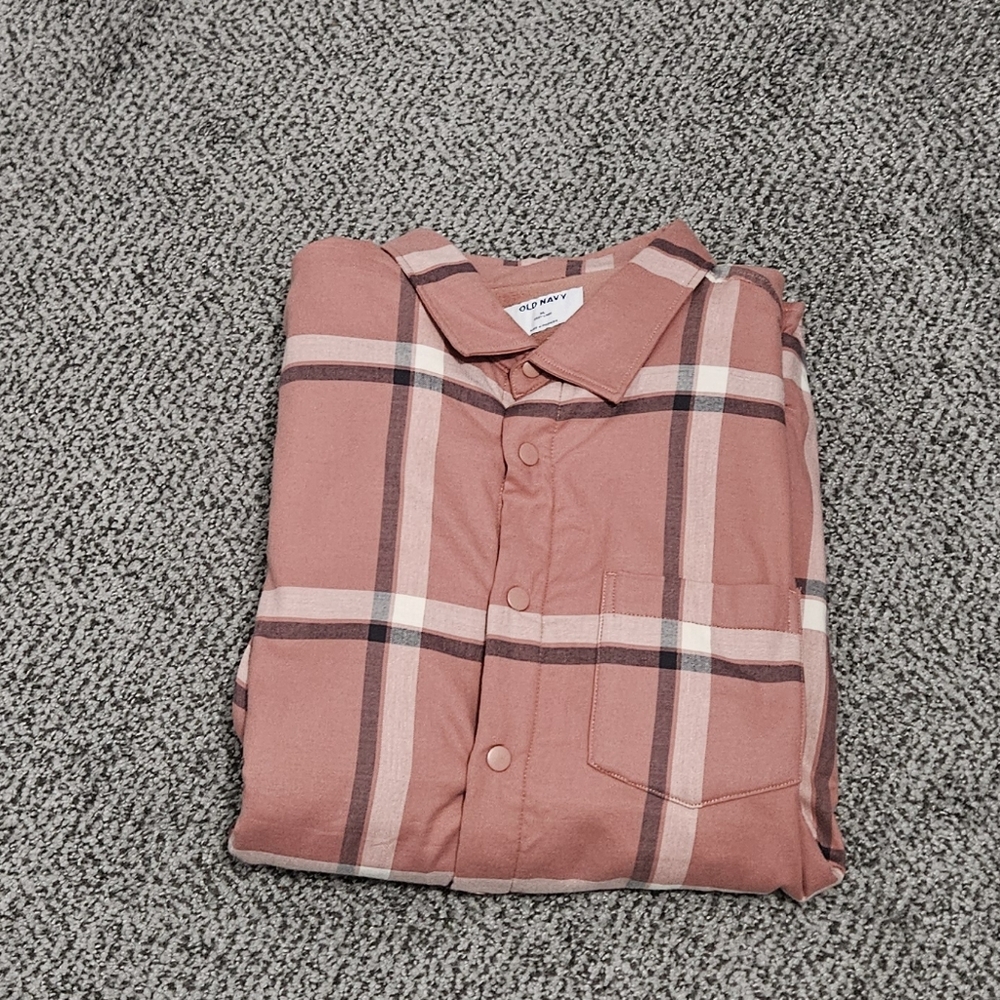 NWOT: Old Navy Men’s Plaid Shacket - Size XL - Picture 3 of 11